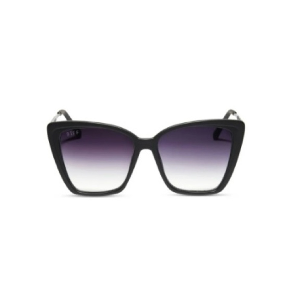 Diff Heidi Lightweight Cat Eye Sunglasses Matte B… - image 2